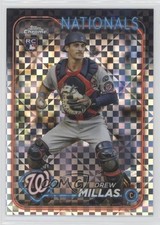2024 Topps Chrome X-Fractor Drew Millas #85 0x4h