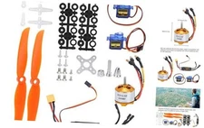  Aircraft Motor Set Metal and Plastic RC Aircraft Accessories Set for RC 