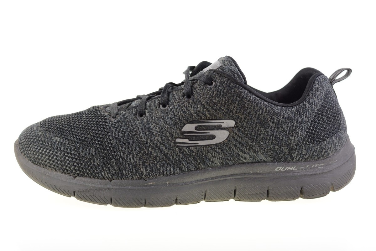Skechers Skech-Knit Dual Lite Black SN 12756 Women's Trainers Size