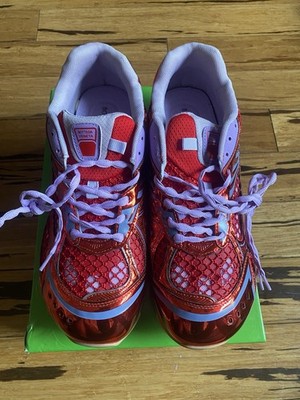 Bottega Veneta Orbit Sneaker Men s Red Purple Mesh Fishnet Lace-Up Low Top