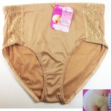 Beige Tummy Control Womens Slim High Waist Body Shaper Shapewear Underwear XL