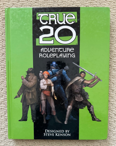 True 20 Adventure Roleplaying Core Rulebook True20- Green Ronin - Good+