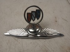 Oem Buick Tri Shield Hood Ornament Emblem Custom Hot Rod Rat Rod