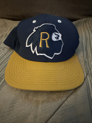 Rocksmith Ninja Snapback Hat Cap Blue Yellow Mustard
