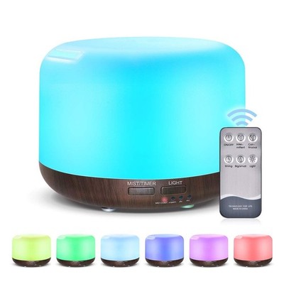 300ML Essential Oil Diffuser with Remote Control,Ultrasonic Aromatherapy Diff...