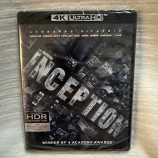 Inception (4k Ultra HD + Blu-Ray, 2010) New Leonardo DiCaprio