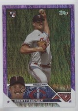 2023 Topps Update Purple Foil 599/799 Brent Headrick #US54 1b9b