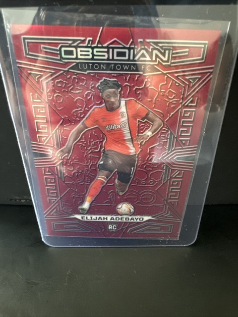 panini obsidian 2023-24 soccer - Elijah Adebayo- Luton - /10 ROOKIE