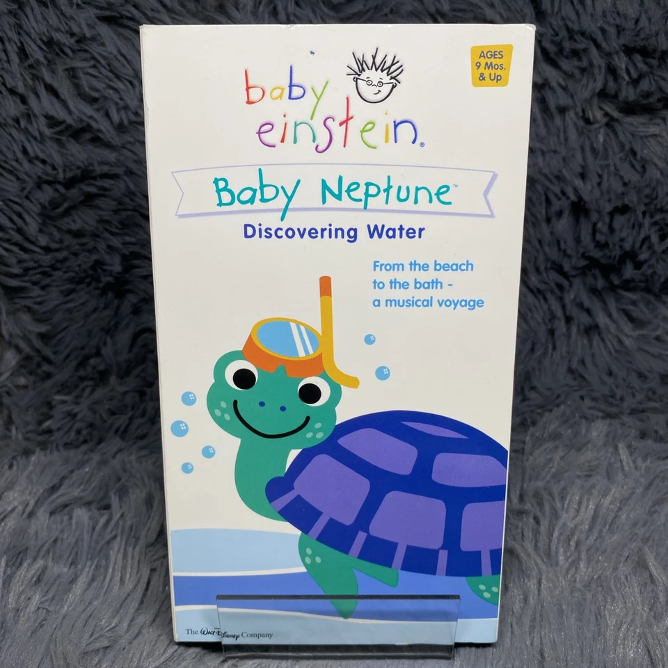 Baby Einstein: Baby Neptune Discovering Water VHS Tape 2003 Kids Educational - Image 2 of 4