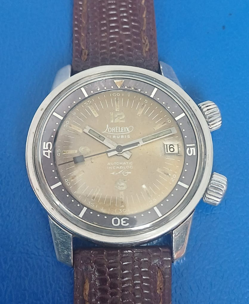 RARE LORELEIX SUPER COMPRESSOR AUTOMATIC DIVER WA… - image 4