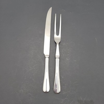 Wallace Carving set KNIFE AND MEAT FORK 18/10 Stainless Steel VTG