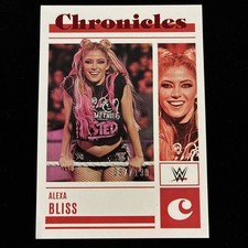 2023 Alexa Bliss Panini Chronicles WWE #5 Red Parallel /199 