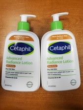 2 Pk: Cetaphil Advanced Radiance Lotion Shea Butter 16oz. Frag. Free 4280 R4P3