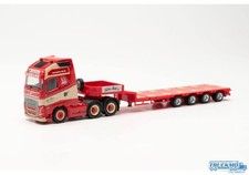 Herpa Torben Rafn Volvo FH16 Globetrotter XL Semitiefladesattelzug 316354