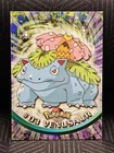 1999 Topps Pokémon Venusaur 1st Print Blue Logo TV Animation Edition #3 NM**