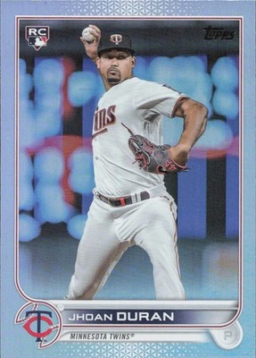 2022 Topps Update - Rainbow Foil Jhoan Duran #US277 - NM Card Minnesota Twins