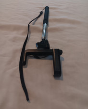 Extendable Selfie Stick Monopod w/ Clamp Phone Holder, Wired 3.5mm Remote