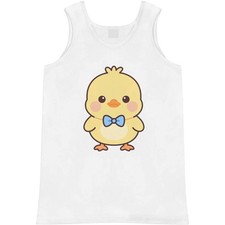 'Chick Wearing Bow Tie' Adult Vest / Tank Top AV061858