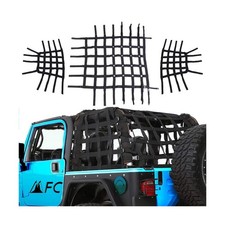 MFC Trail Cargo Net Rear Cargo Restraint System Net Trunk Cargo Mesh Net Comp...