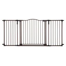 Toddleroo by North States 72 wide Deluxe D cor Baby Gate: Sturdy safety gate...