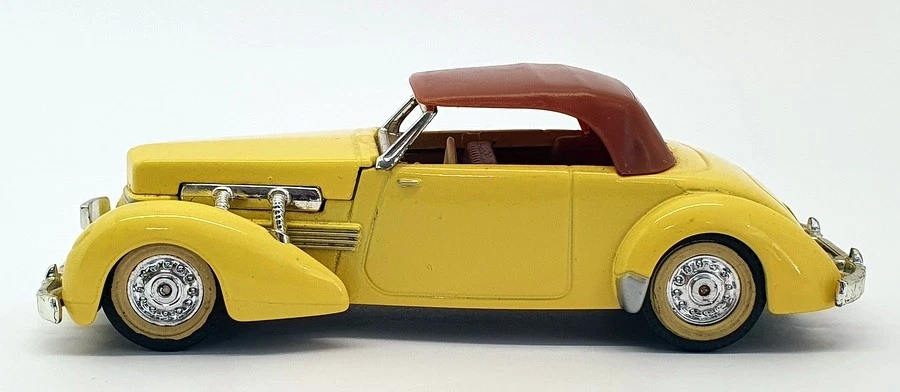 Matchbox Appx 12cm Long Diecast Model Car Y-18 - Cord - Yellow - Image 3 of 4