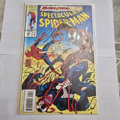Spectacular Spider-Man #202 Maximum Carnage Carnage Venom Marvel 1993