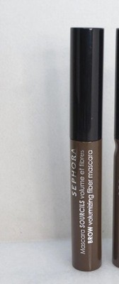 SEPHORA BROW VOLUMIZING FIBER MASCARA 2.5 auburn BROWN 0.16 OZ NEW SEALED