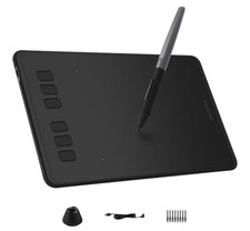 H640P Drawing Tablet, 6x4 inch Digital Art with Battery-Free Stylus, 8192 Pen