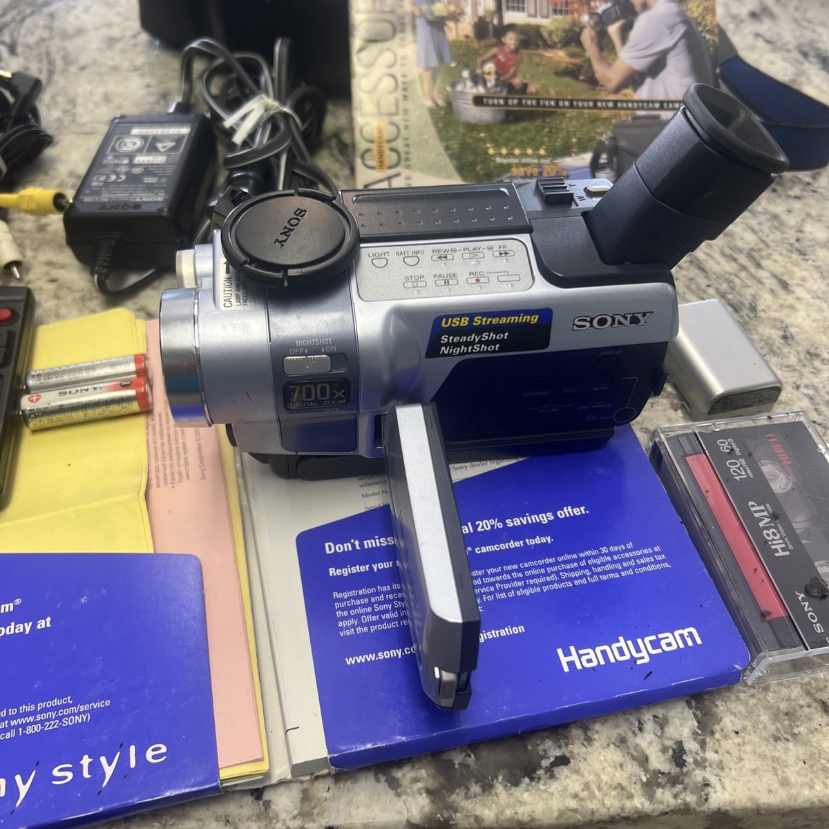 Sony Handycam DCR-TRV250 Digital-8 Camcorder for sale online | eBay