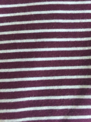 Paul Fredrick Mens Crew neck shirt Large Pima Cotton Purple striped NOS - Picture 9 of 10