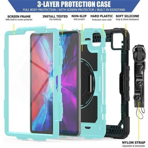 Robuste robuste drehbare Ständer Hülle Cover für iPad Pro 11"" 12,9"" 2021 2020 2018 - Bild 86 von 118