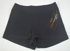 Theatricals Black Dance Shorts (N5505C) - Girls Size Medium - NWT