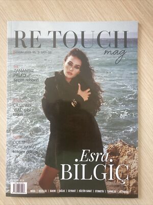 reTouch Mag Turkey Esra Bilgiç November 2023  / Fast Shipping Worldwide