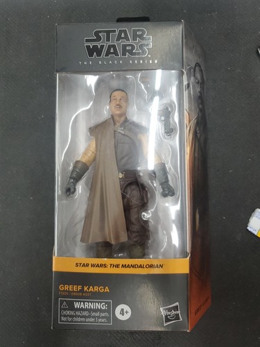 Star Wars The Black Series – Greef Karga Da The Mandalorian, Action Figure 15cm Collezionabile Con 2 Accessori - 2