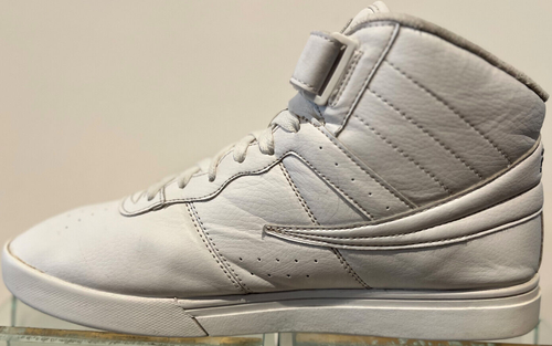 Fila Men's Classic Mid Top Basketball Sneakers White - Size 10 - Picture 6 of 11