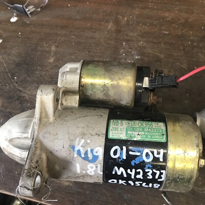 Starter Motor Kia Sportage or Carens Petrol Ok95618400 M42373 for  