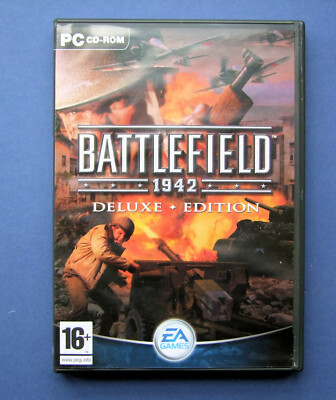 Retro (2002) PC Win98/2000/ME/XP CD-Spiel: Battlefield 1942 Deluxe (+Road to Rome)