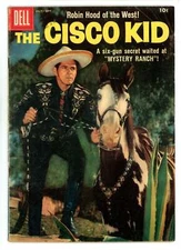 Cisco Kid 40 VG- (3.5) Dell (1958) 