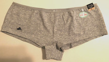 JC Penney Delicates Cotton Lycra Low Rise Hipster Panty Heather Gray Size 6 New