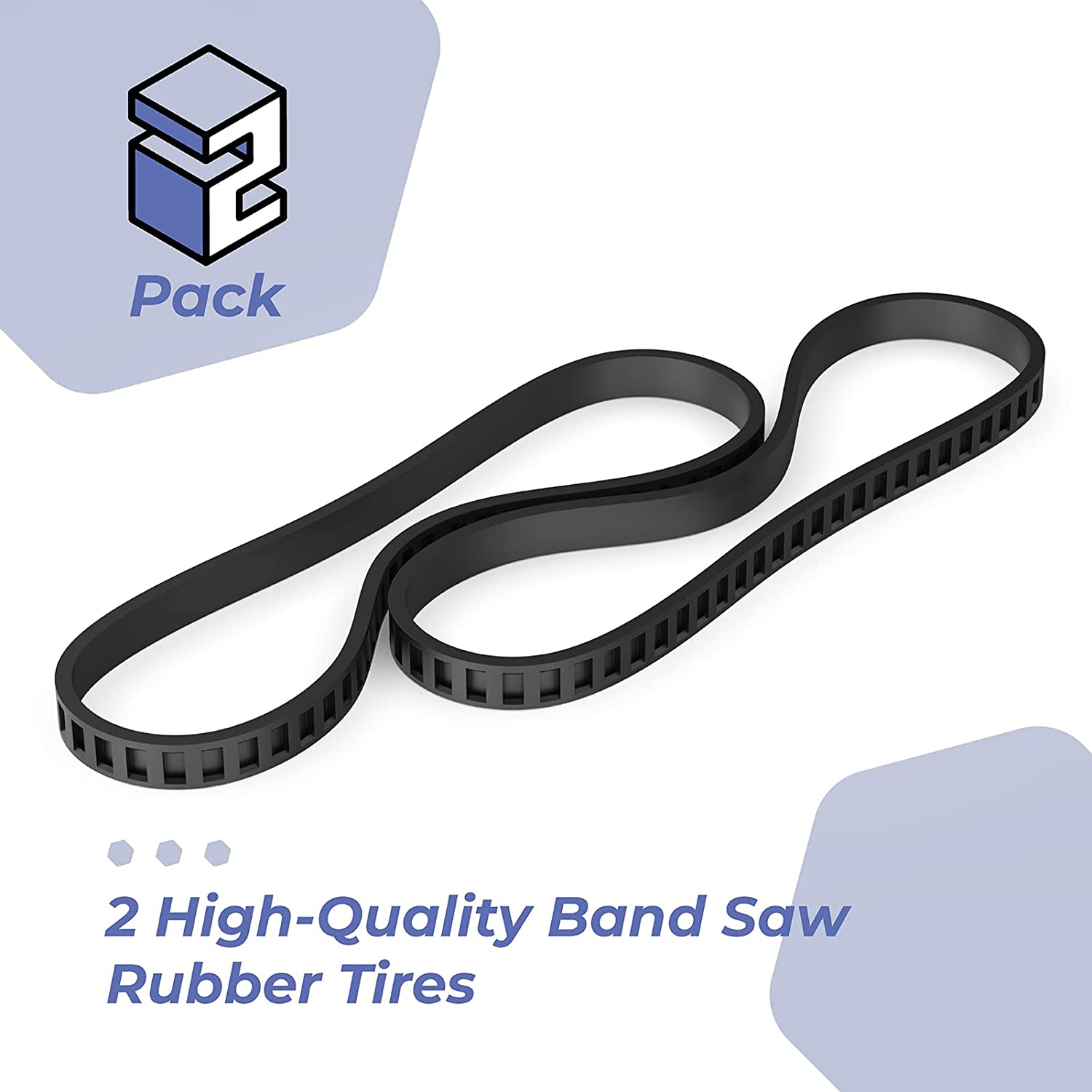 65072100 Bandsaw Rubber Tires Replacement for Dewalt Band Saw Tires