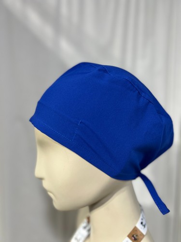 scrubs caps,BLUE,cotton,nurse cap,custom,embroidery,unısex,add name,gift - Picture 4 of 7