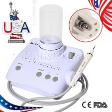 FDA Portable Dental Ultrasonic Scaler Handpiece w/ 2*Bottle Fit EMS Woodpecker