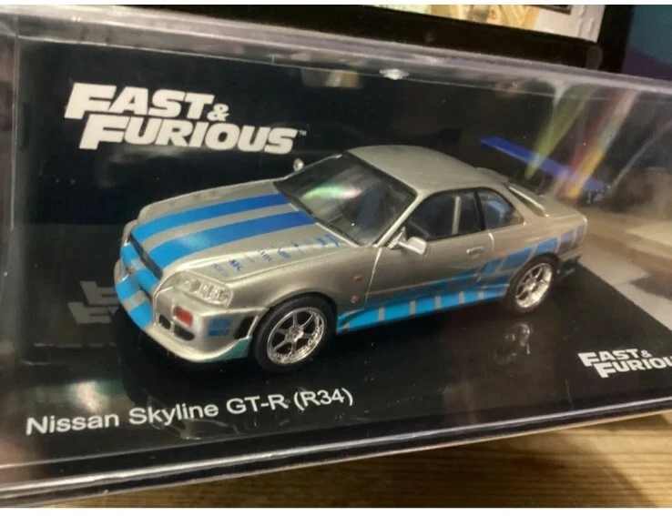 Nissan Skyline GT-R R34 1999 Fast And Furious 1/43 MEGA RARO! Paul Walker ! - Immagine 4 di 4