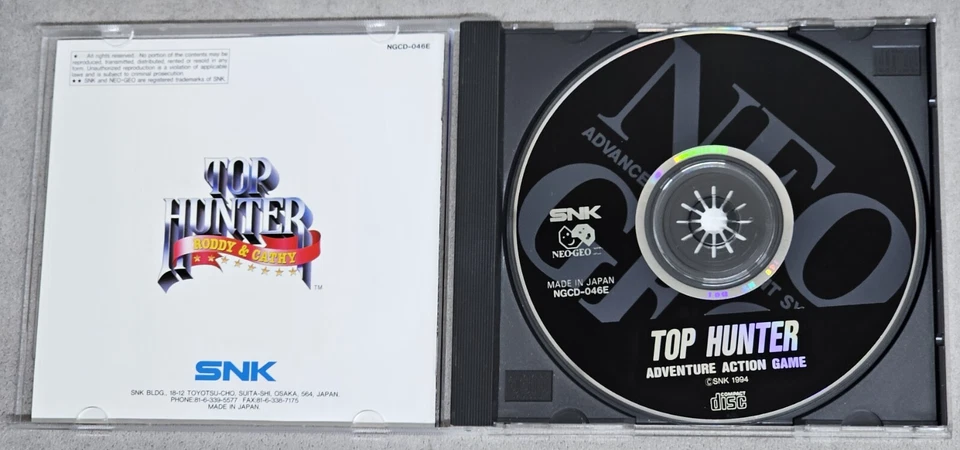 Top Hunter Neo Geo Cd - Immagine 4 di 4