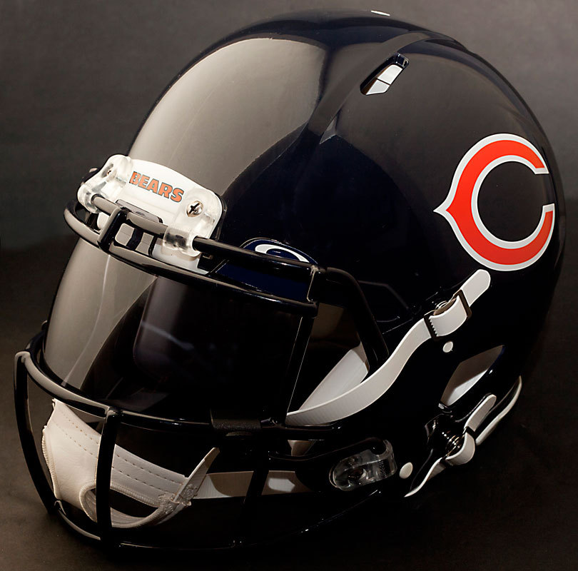 CHICAGO BEARS NFL Authentic GAMEDAY Football Helmet w/ OAKLEY Eye