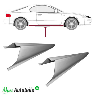 Schweller Reparaturblech für Toyota Celica T18 1989-1993  / Links + Rechts