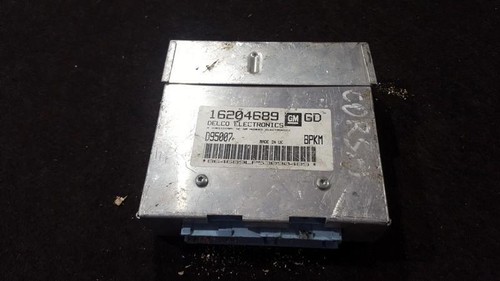 Opel Corsa 1995 ECU Engine Computer (Engine Control Unit) 16204689 #206707-10