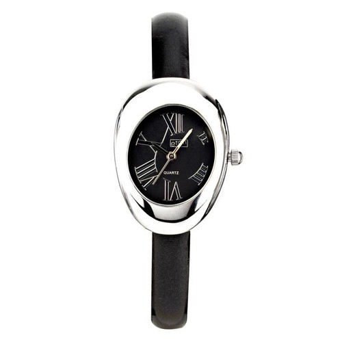 Eton Women's Fashion Watch, small oval case with slim leather strap - RRP £29.99 - Picture 2 of 5