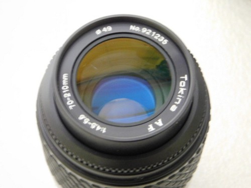 Nikon Tokina AF 70-210mm f/ 4.5-5.6 Lens w/ Hoya UV Filter & Hard Case - Picture 5 of 9