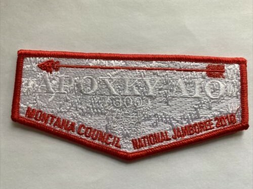 Boy Scouts Montana Council Apoxky Aio 2010 National Jamboree Flap and Bottom - Picture 2 of 5